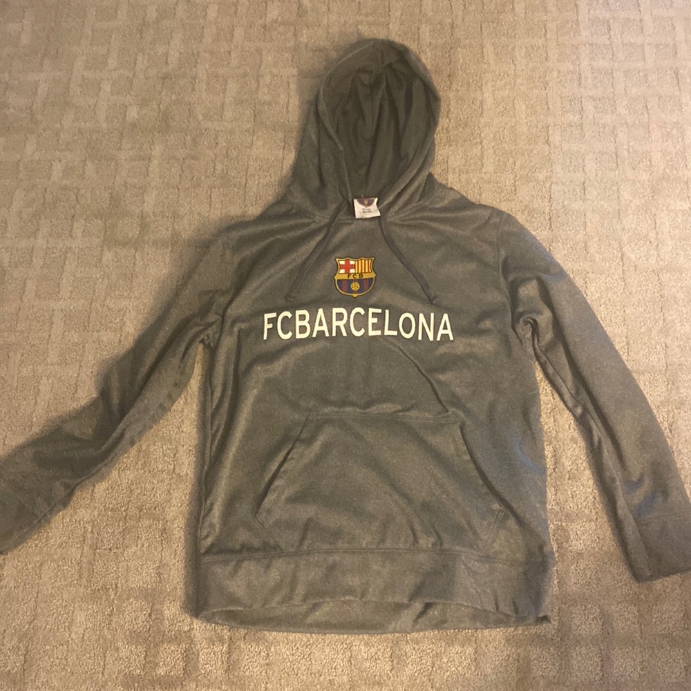 Barcelona FC Active Pullover Hoodie AM